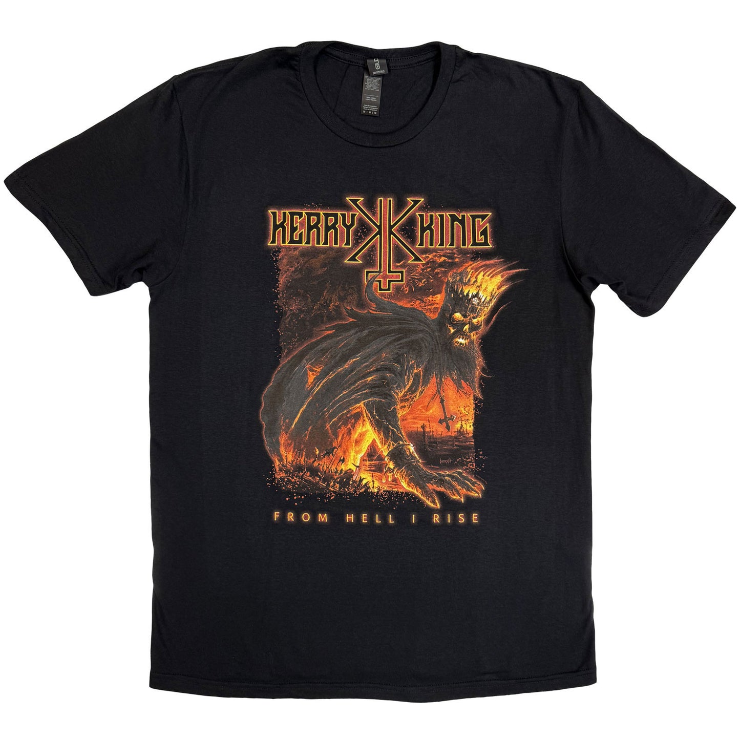Kerry King From Hell I Rise Hell King T-shirt Front