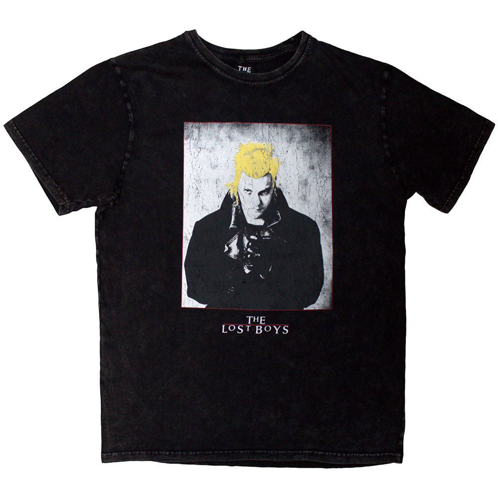 Lost Boys David Poster Dip Dye & Wash T-shirt Front