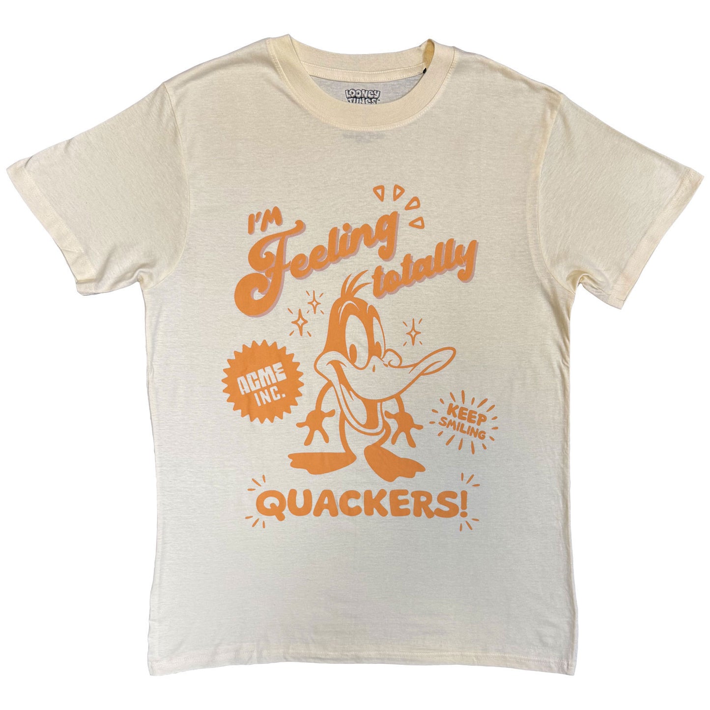 Looney Tunes Feeling Totally Quackers T-shirt Front