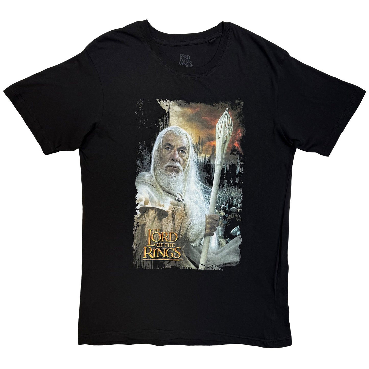 Lord Of The Rings Gandalf The White Homage T-shirt Front