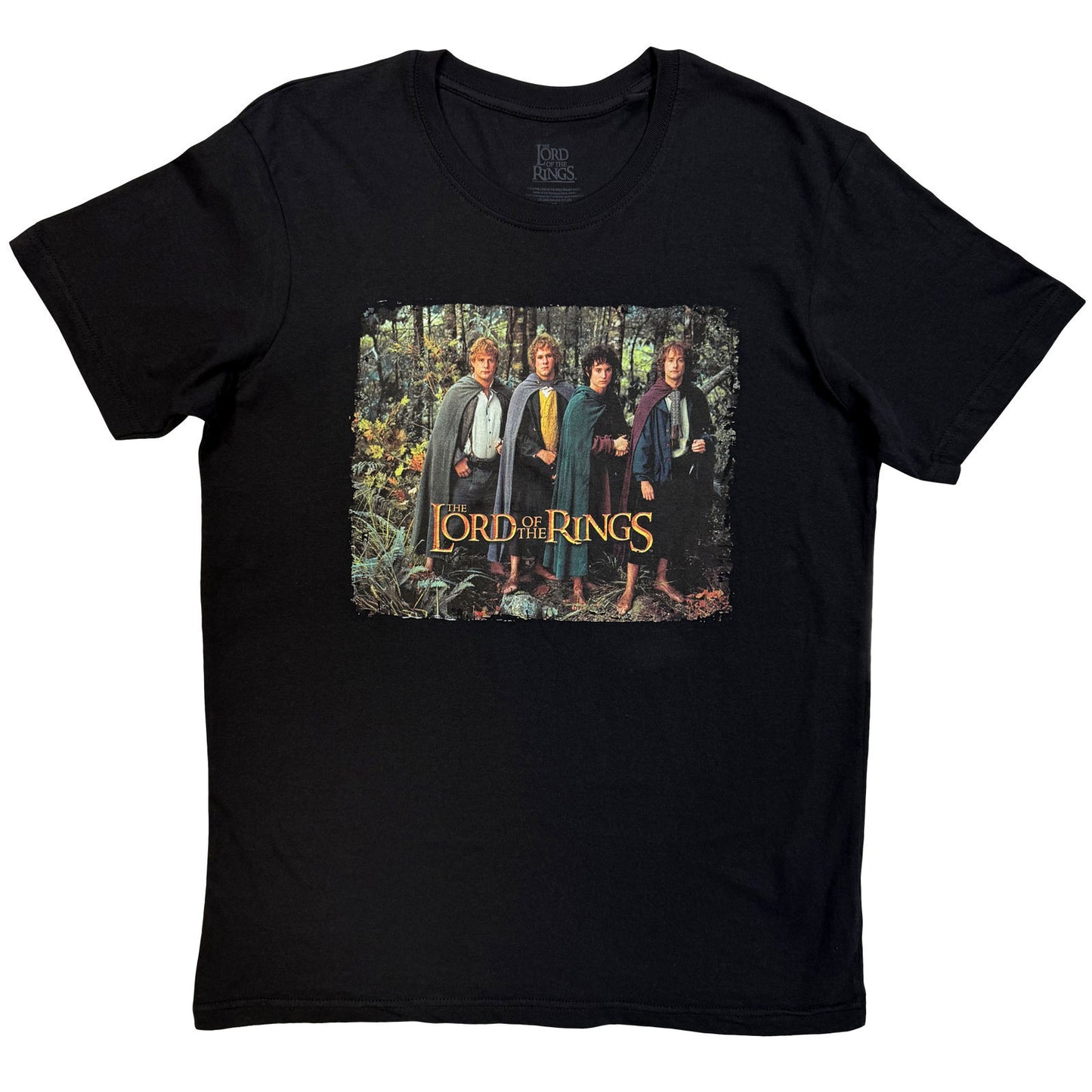 Lord Of The Rings The Hobbits Montage T-shirt Front