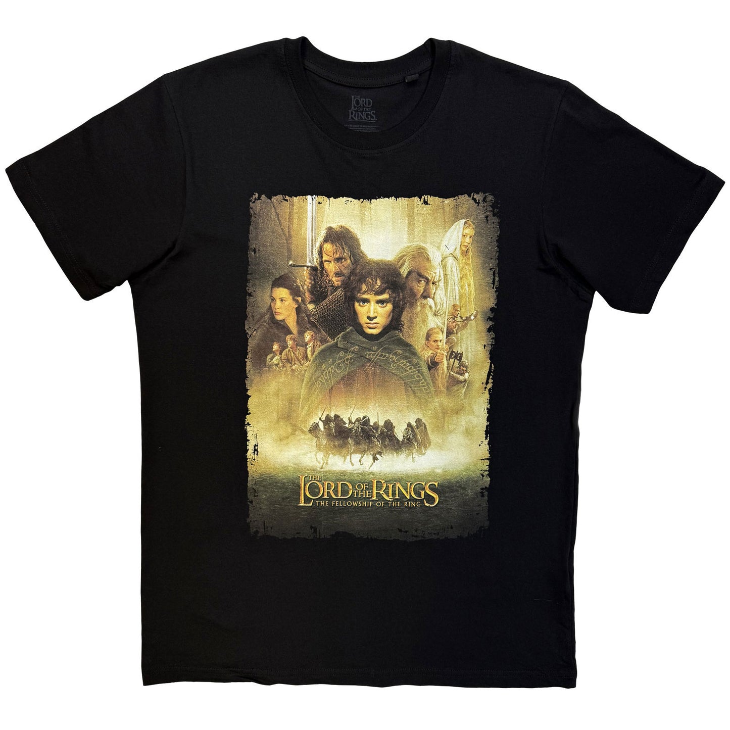 Lord Of The Rings Fellowship Of The Ring Homage T-shirt Front