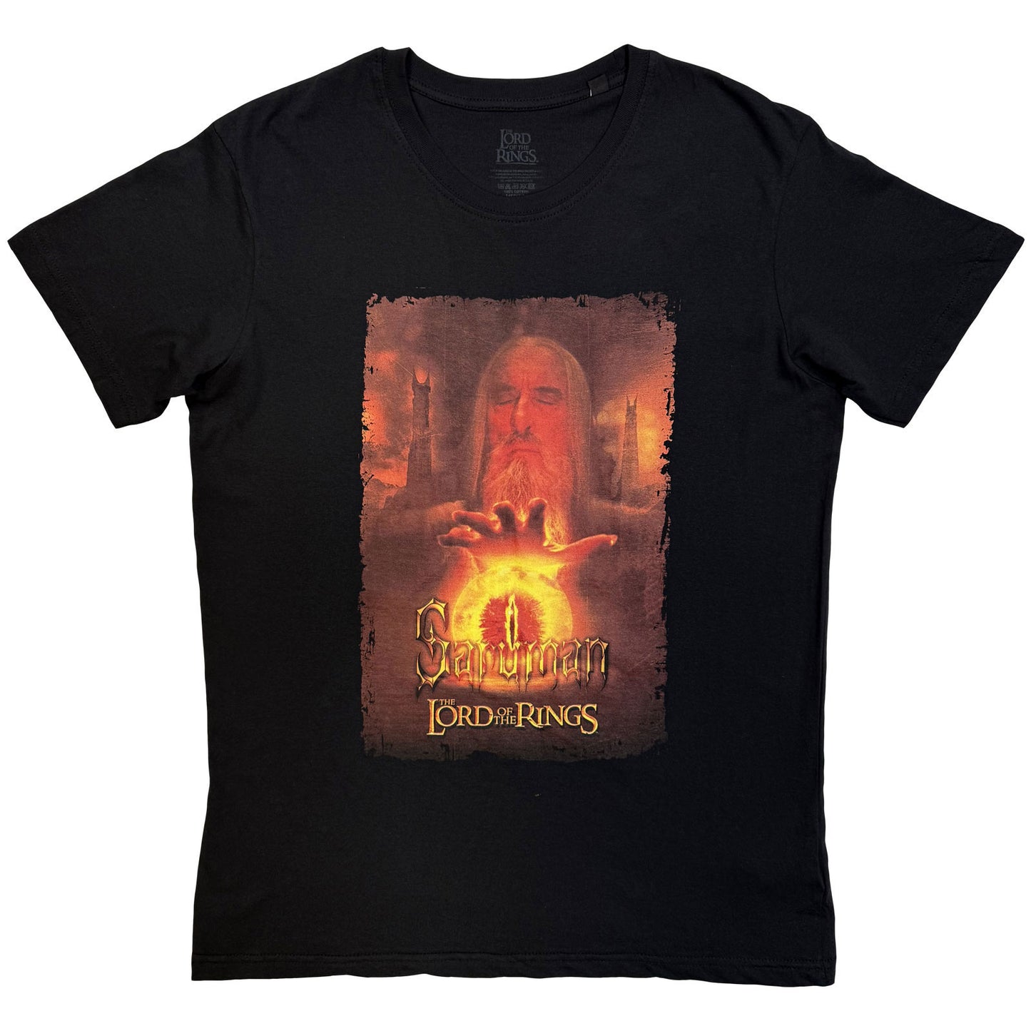 Lord Of The Rings Saruman Homage T-shirt Front