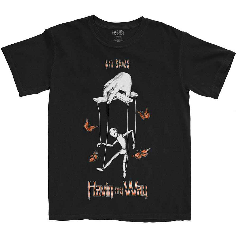 Lil Skies Butterfly Puppet T-shirt Front