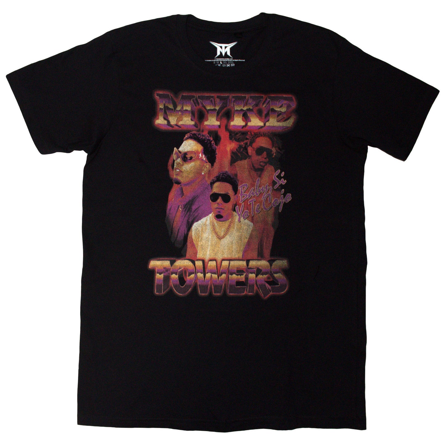 Myke Towers Bootleg T-shirt Front