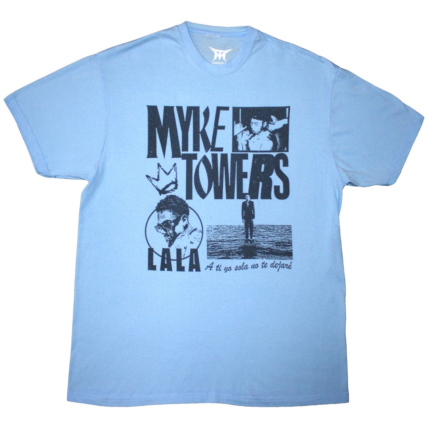 Myke Towers Lala Crown T-shirt Front