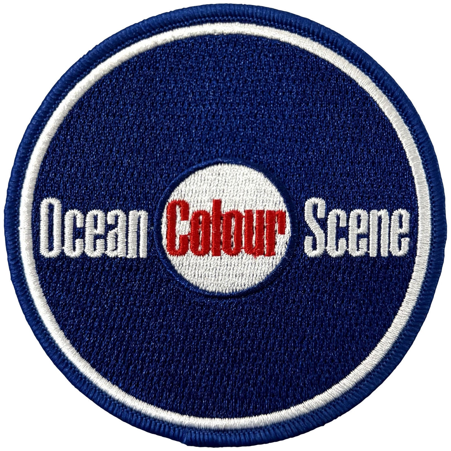 Ocean Colour Scene Classic Logo Woven Patch Front