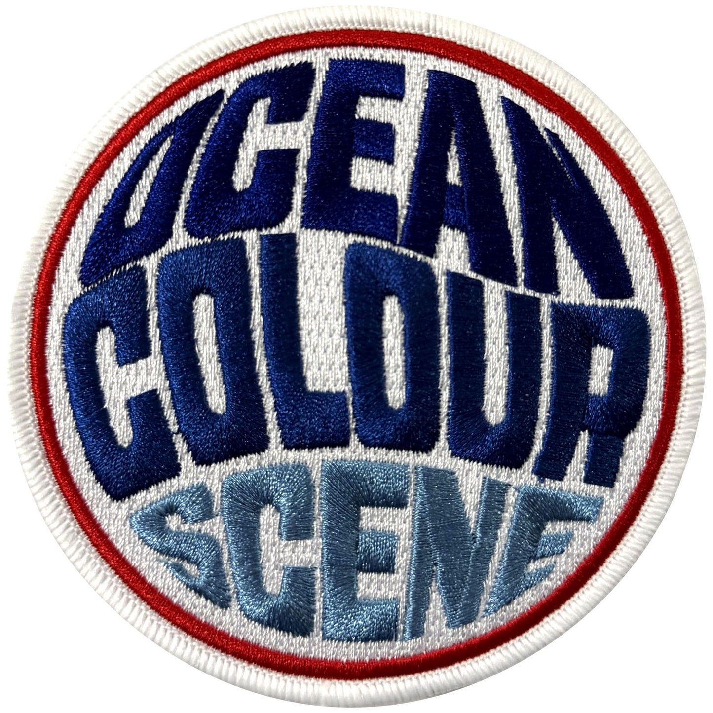 Ocean Colour Scene Fisheye Logo Woven Patch Front