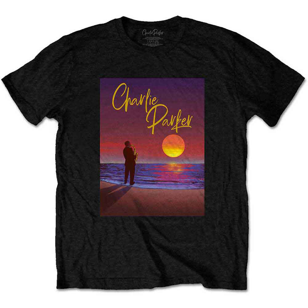 Charlie Parker Purple Sunset T-shirt Front