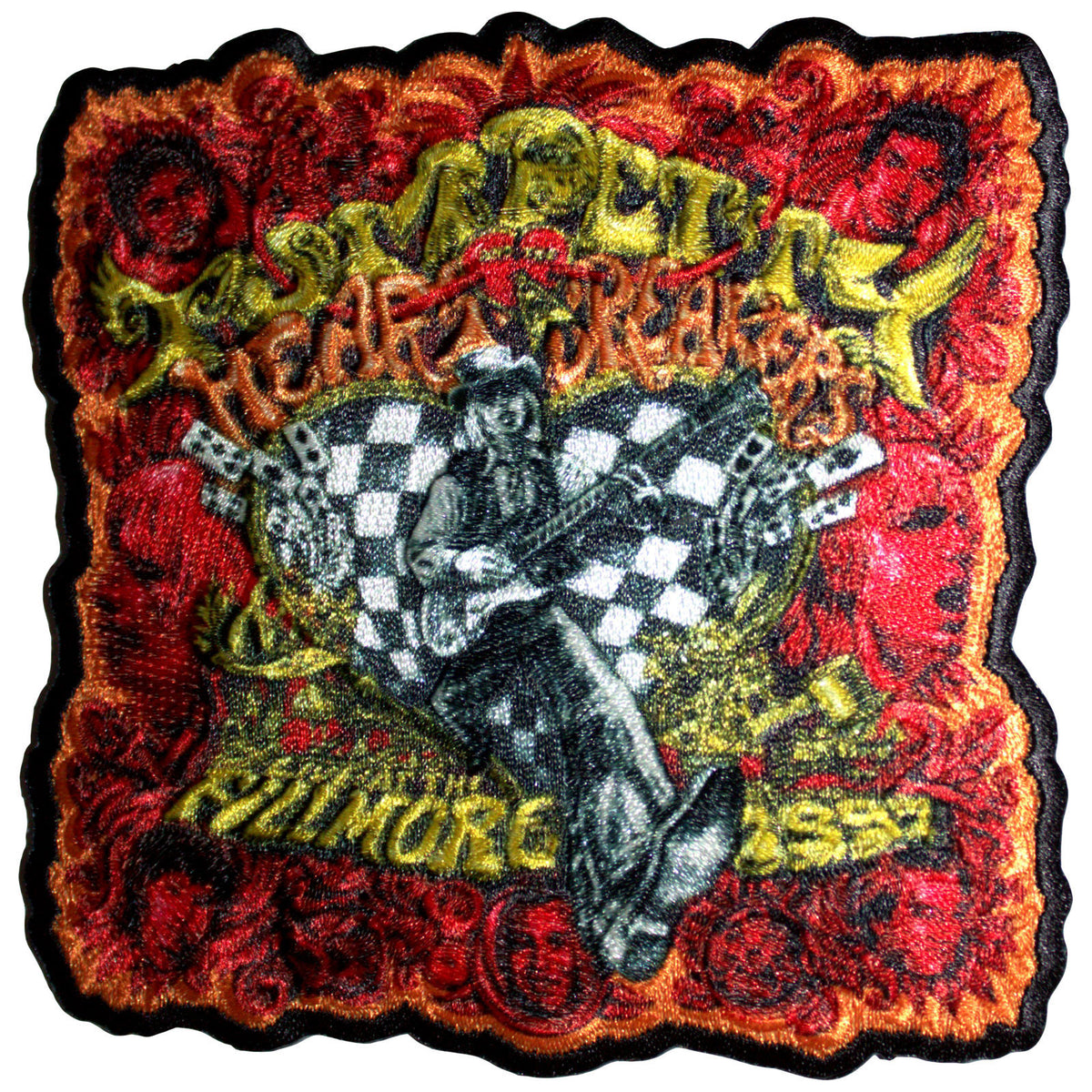 Tom Petty & The Heartbreakers Fillmore 1997 Woven Patch Front