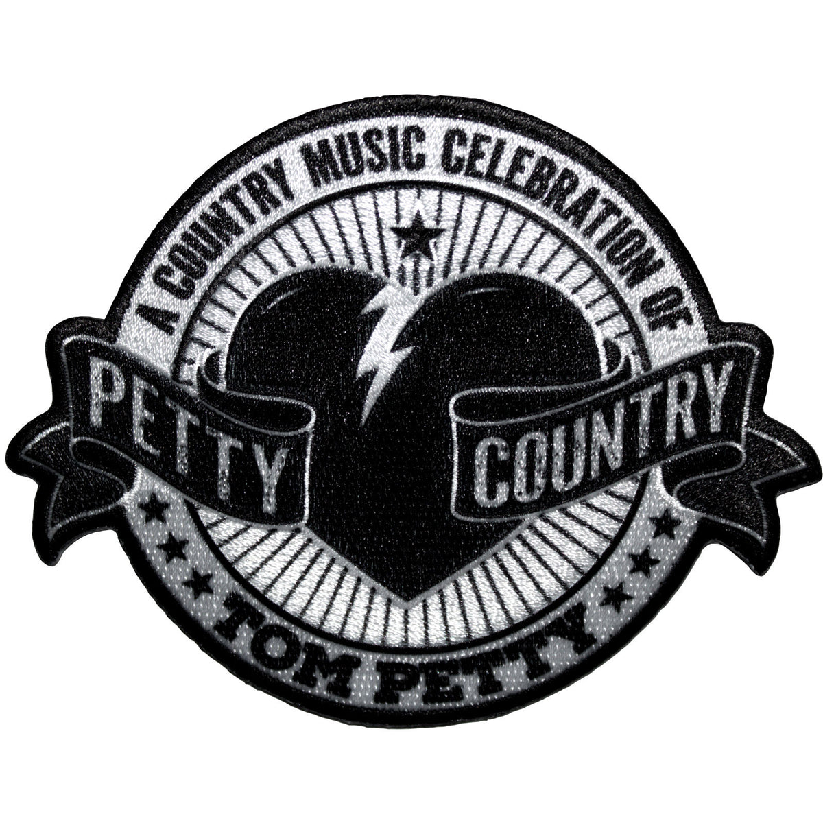 Tom Petty & The Heartbreakers Petty Country Woven Patch Front