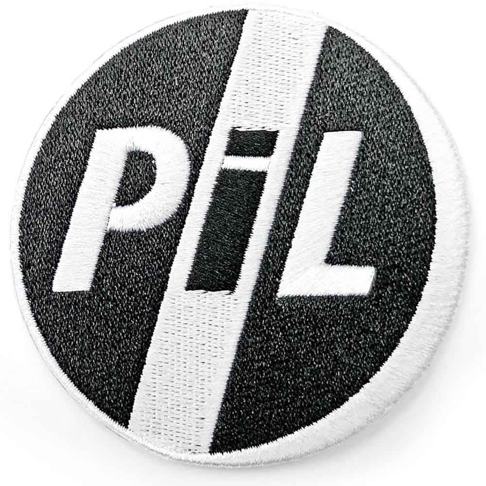 Public Image Ltd Circle Logo Woven Patch Front