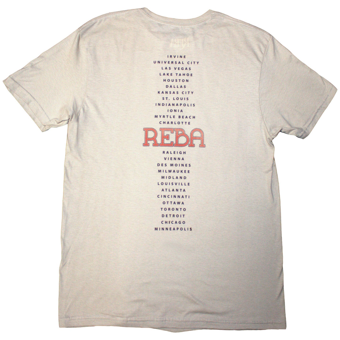 Reba Mcentire 1994 Tour T-shirt Back
