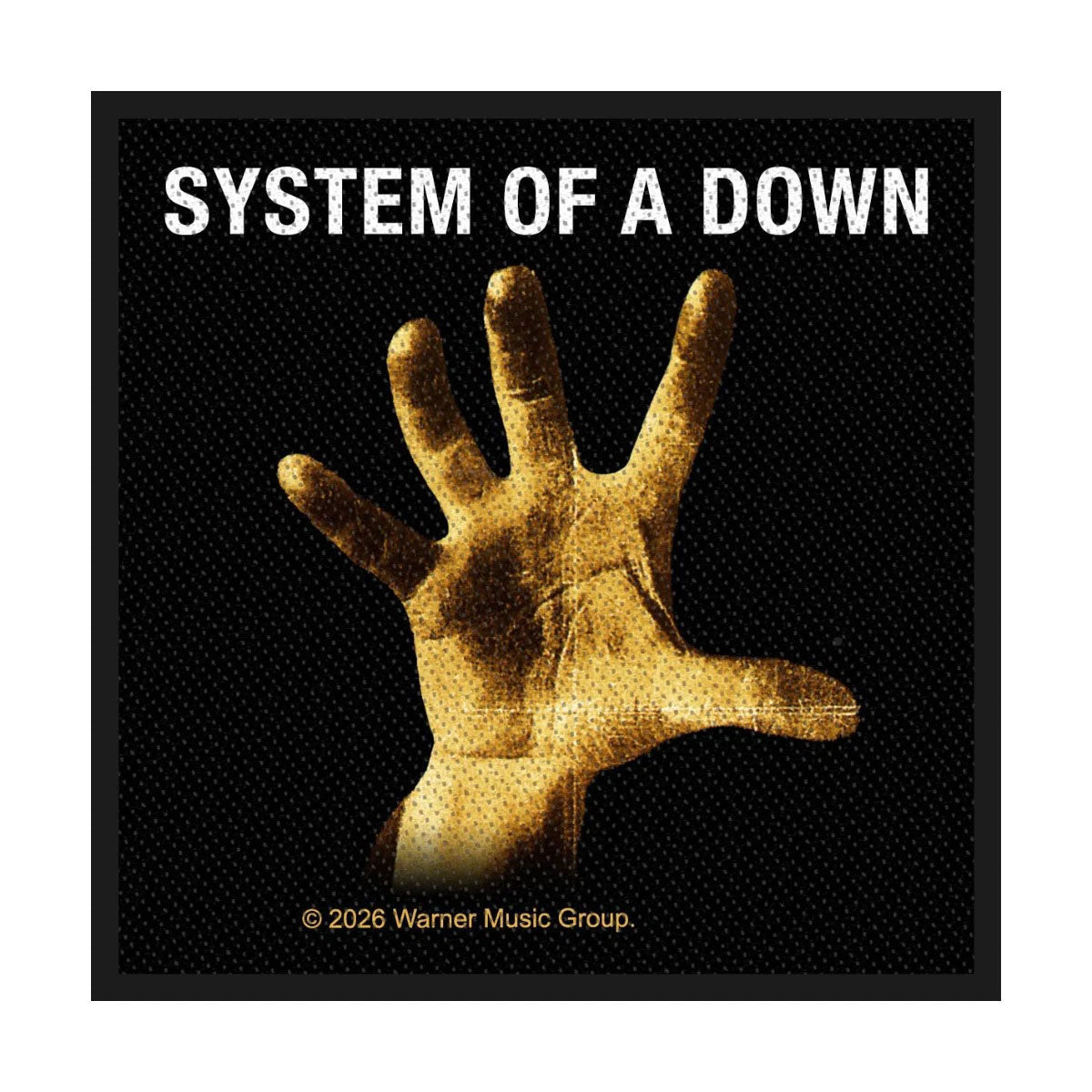 System Of A Down Hand Woven Patch Front