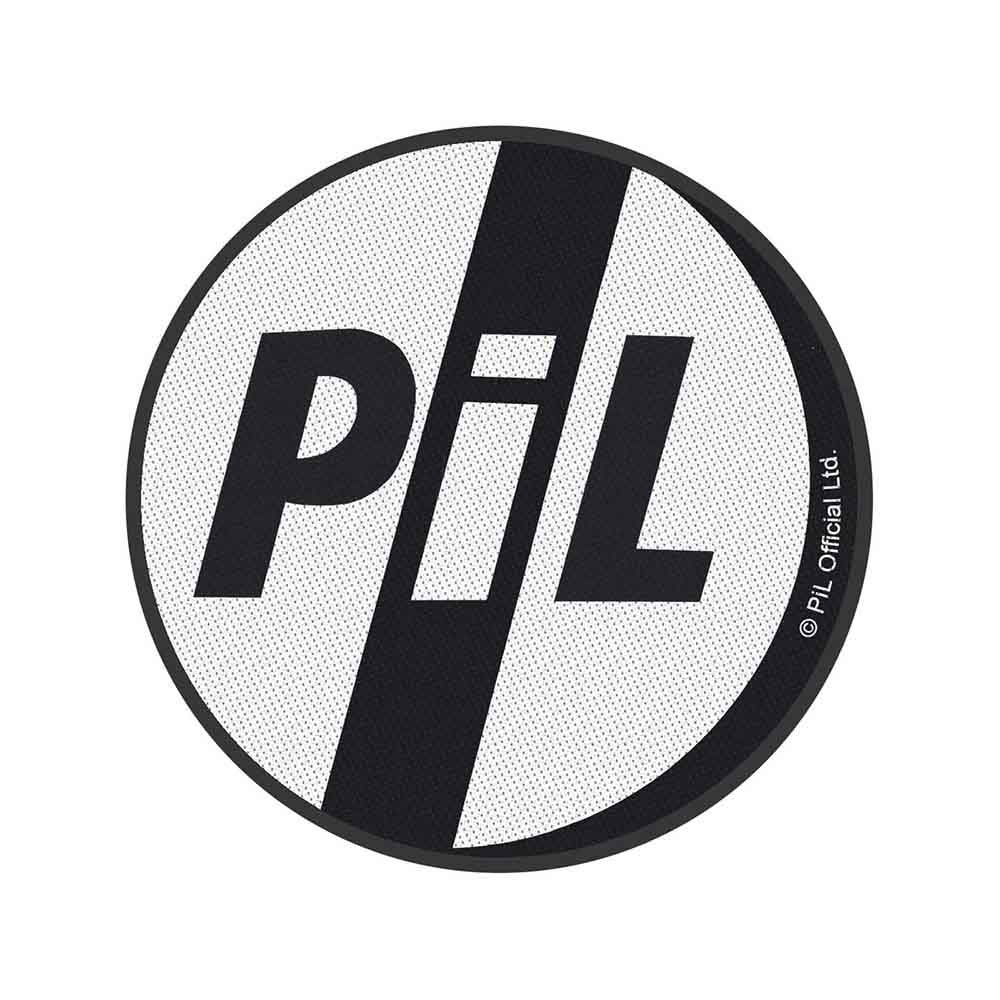 Public Image Ltd Logo Woven Patch Front