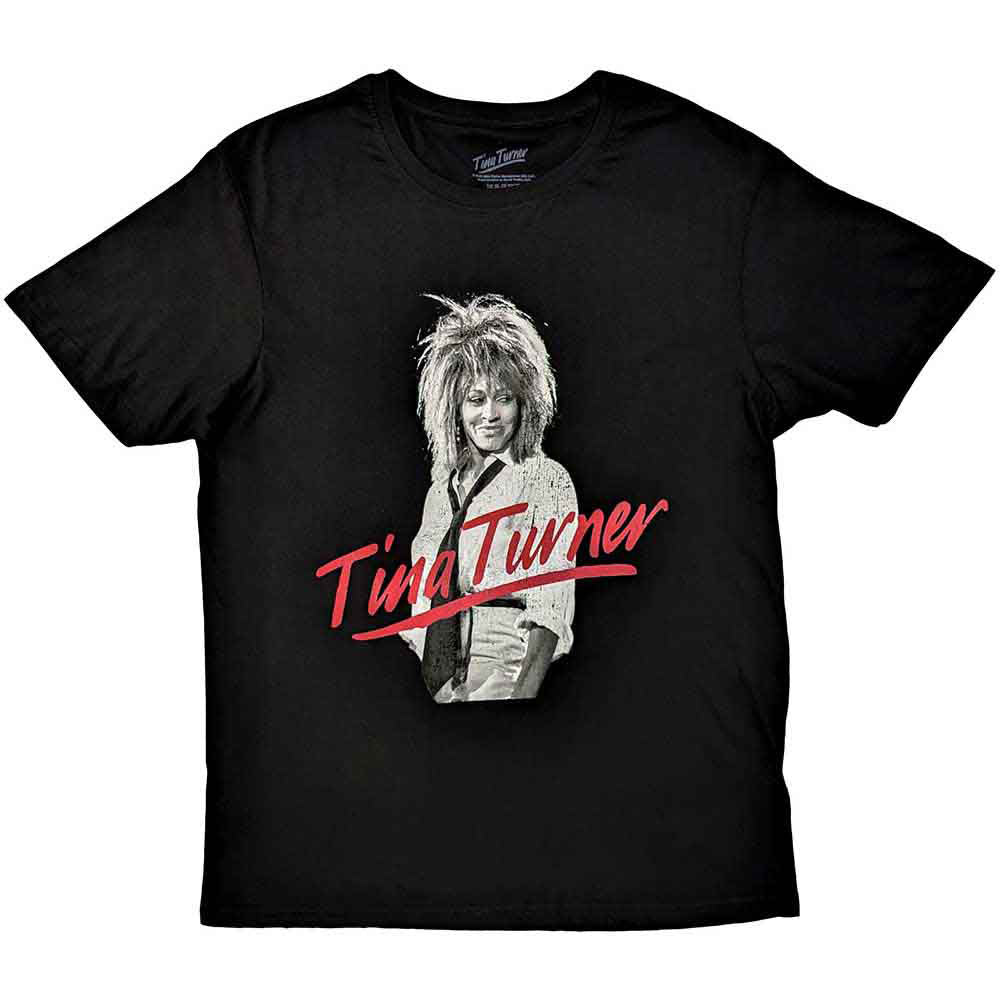 Tina Turner Red Logo T-shirt Front
