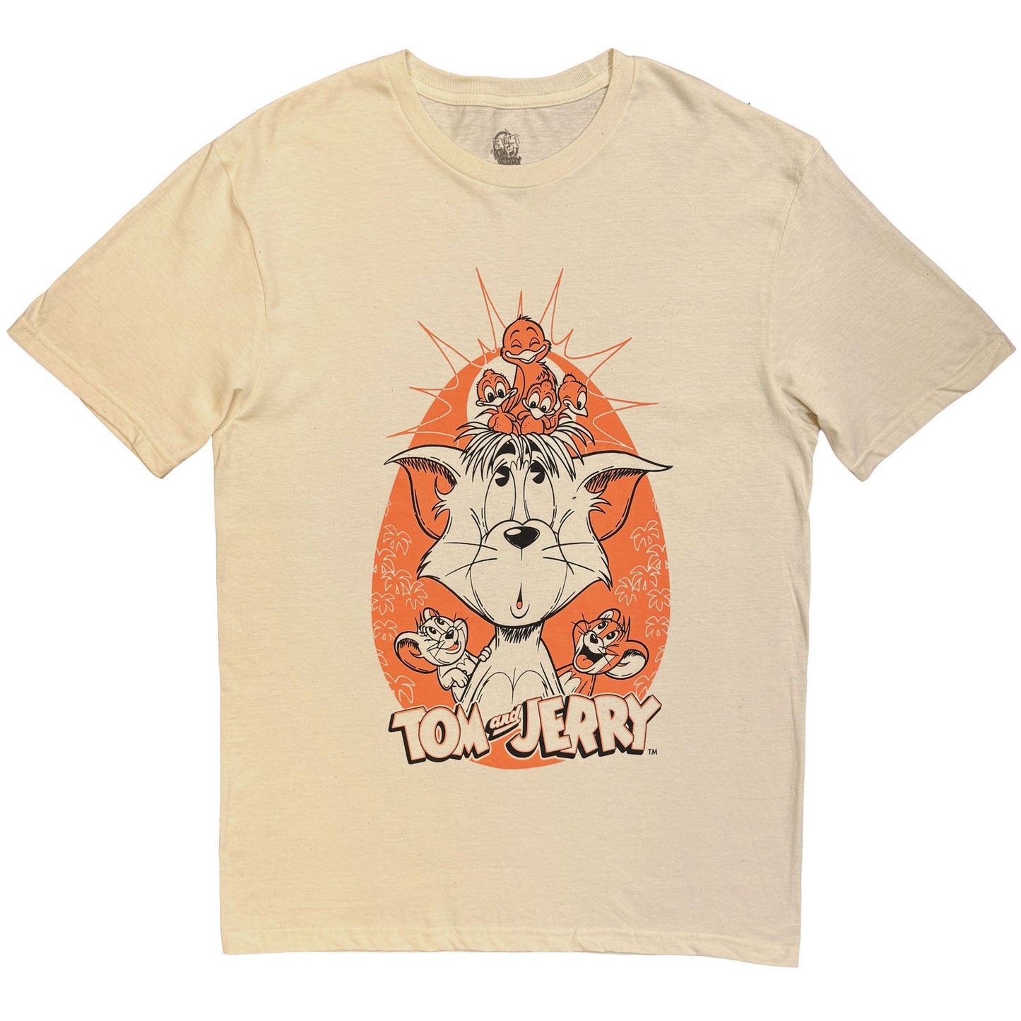 Tom & Jerry Tom Bird Nest T-shirt Front