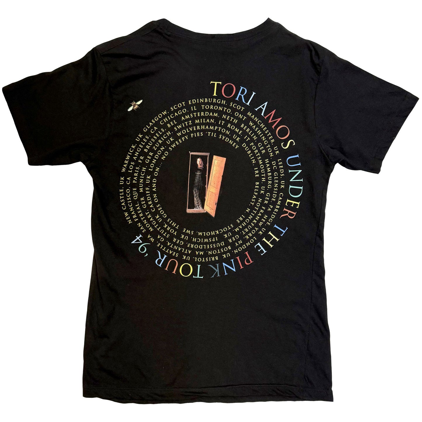 Tori Amos Under The Pink Tour T-shirt Back