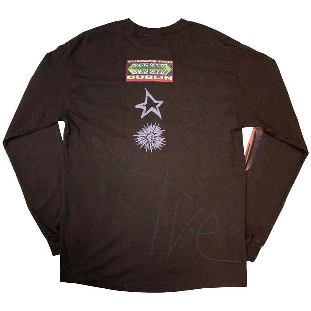 Travis Scott Summer Run 2023 Dublin Long Sleeve Back