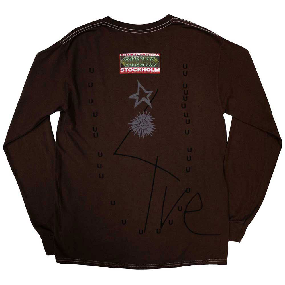Travis Scott Summer Run 2023 Stockholm Long Sleeve Back
