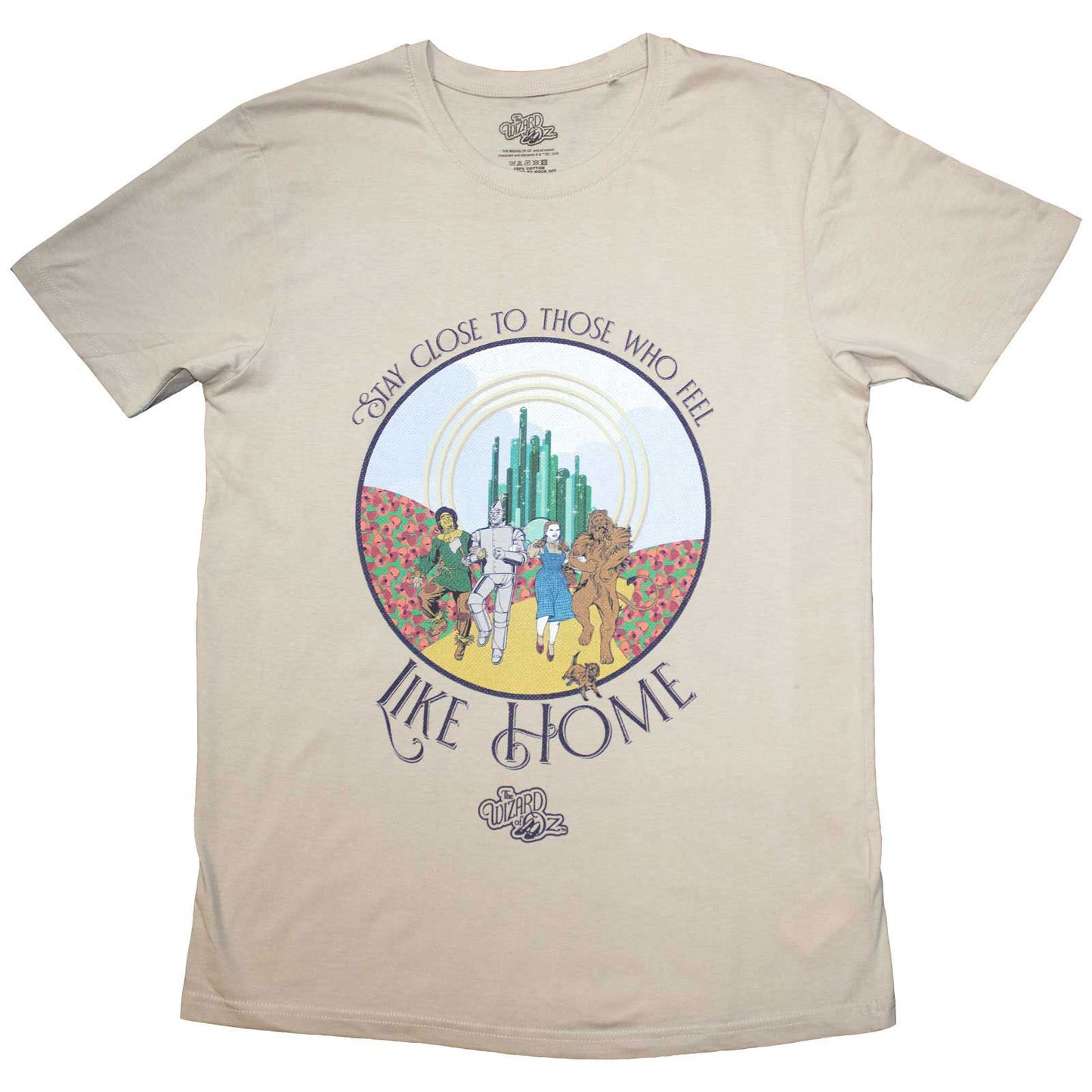 Wizard Of Oz Stay Close T-shirt Front