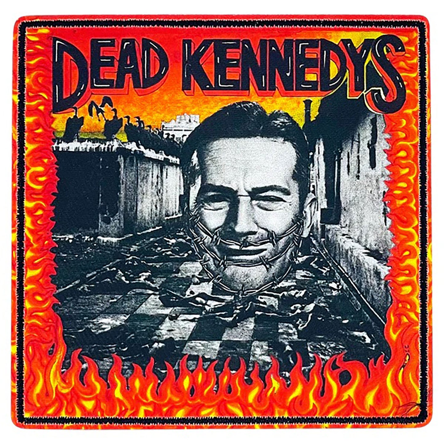 Dead Kennedys Give Me Death Embroidered Patch Front
