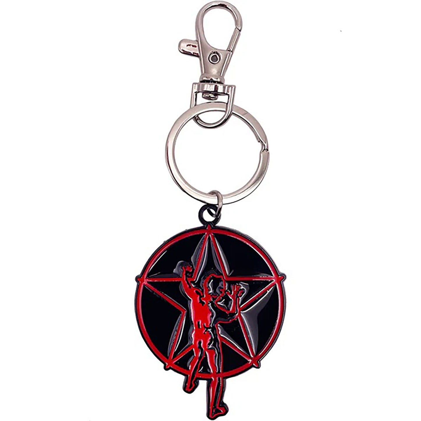 Rush Starman Metal Key Chain Back