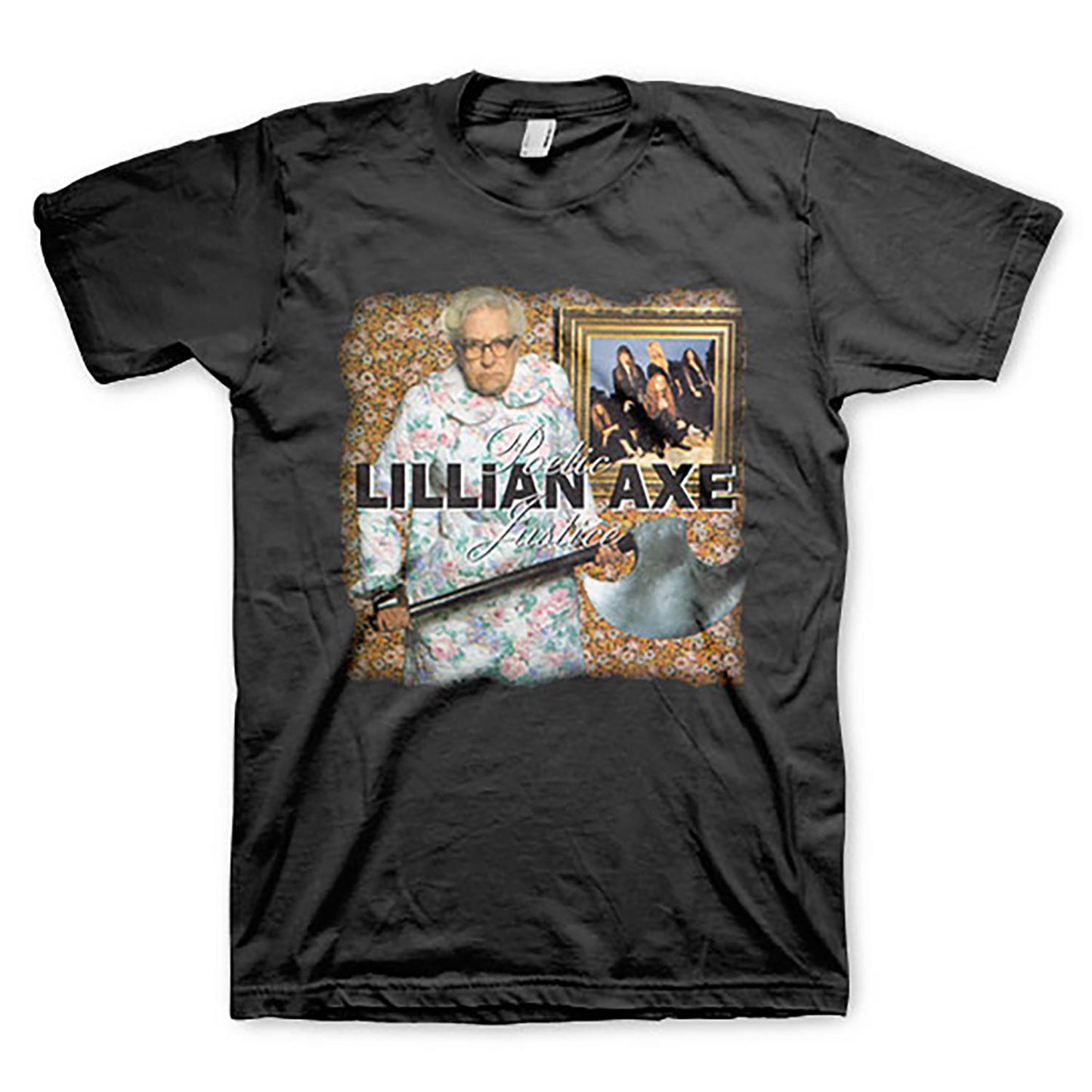 Lillian Axe Poetic Justice T-shirt Front
