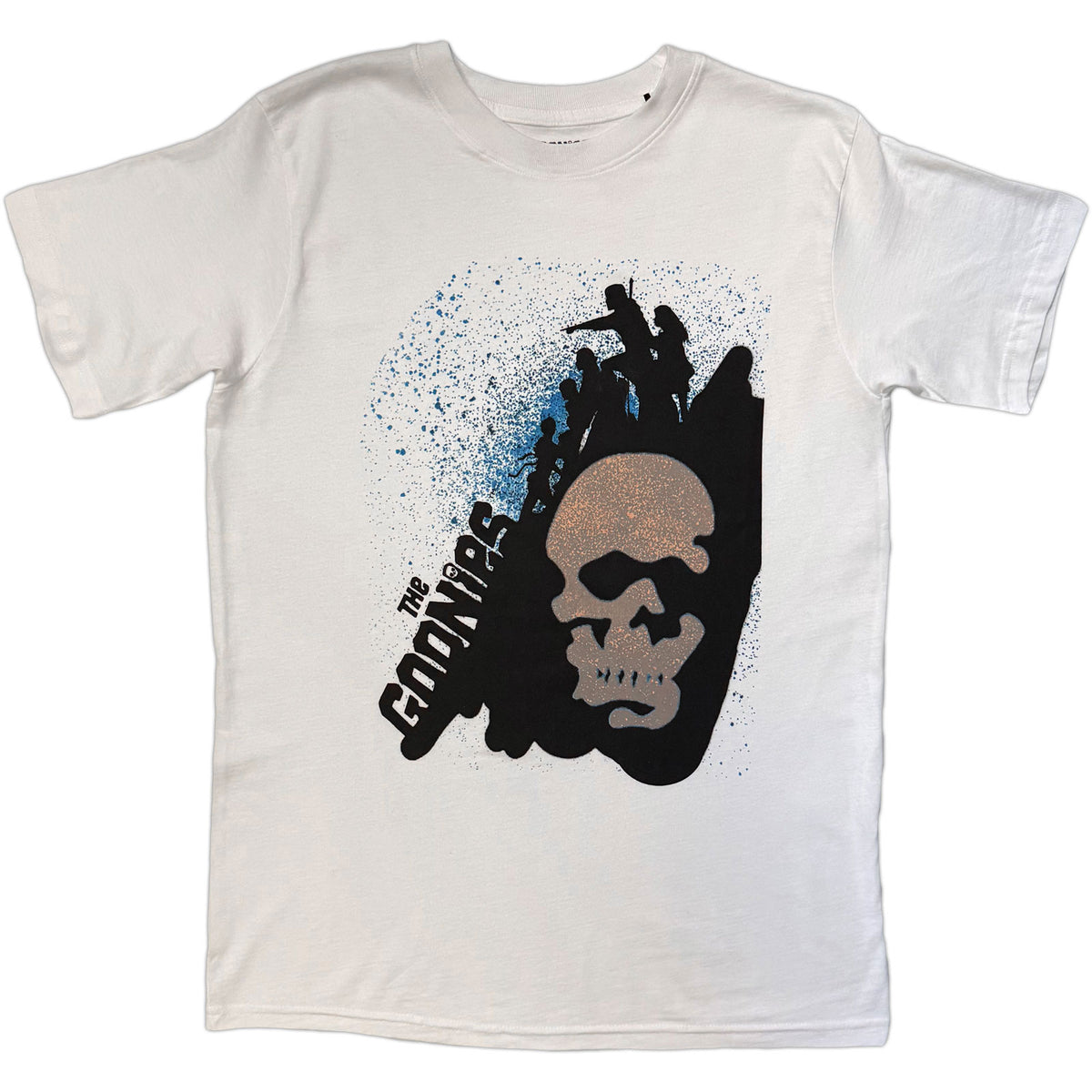 Goonies Skull Spray Paint T-shirt Front
