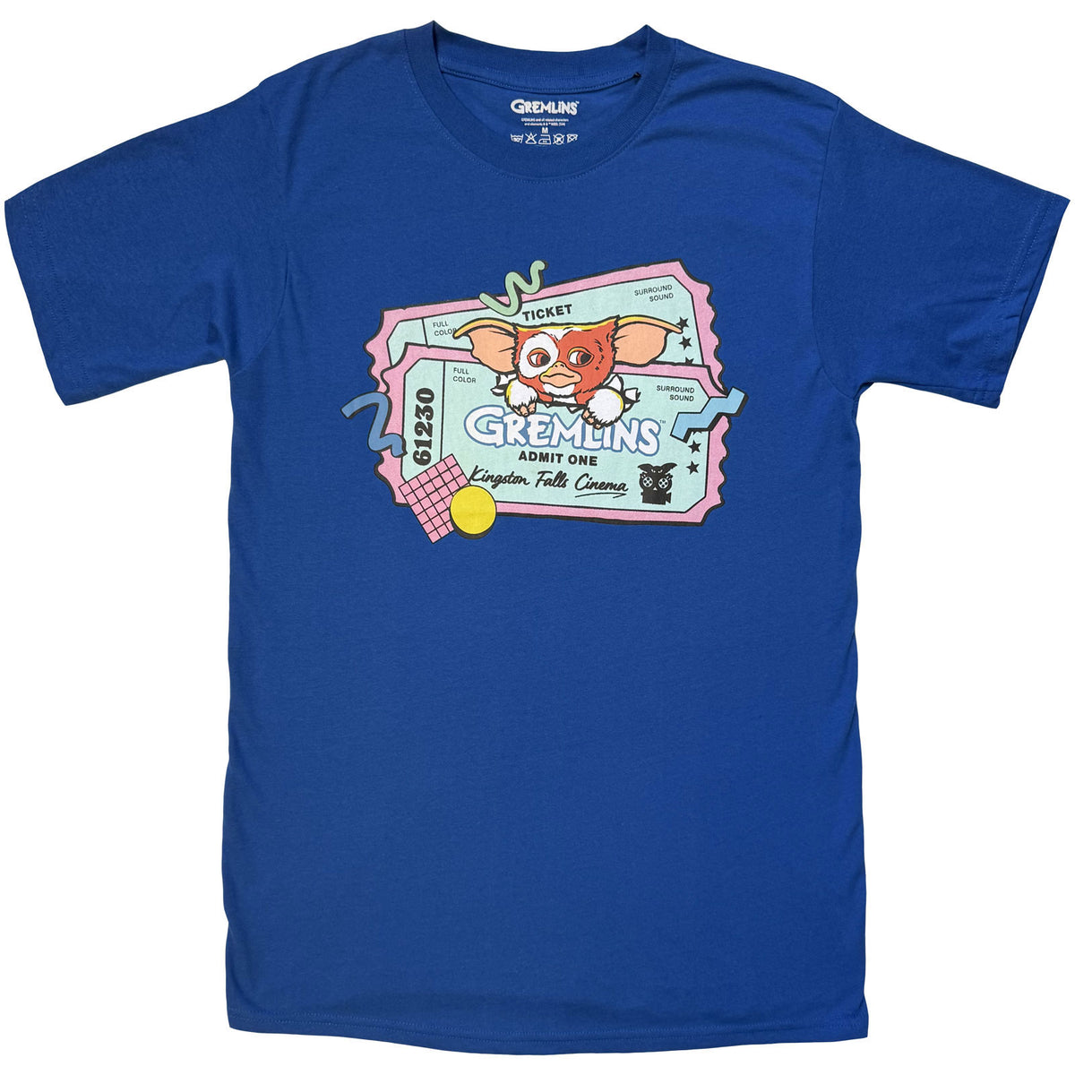 Gremlins Movie Ticket T-shirt Front