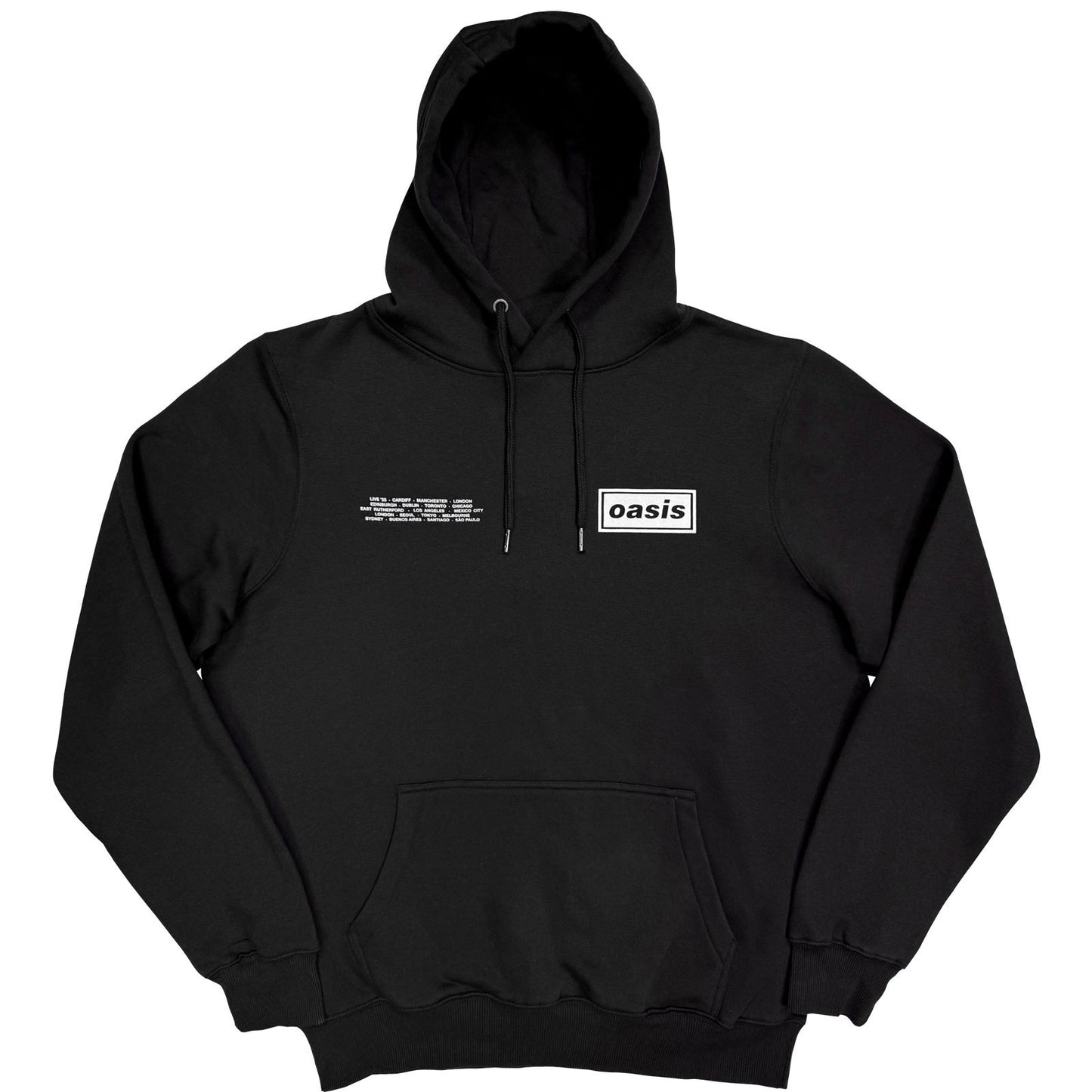 Oasis Global Cities Logo Hooded Sweatshirt Front