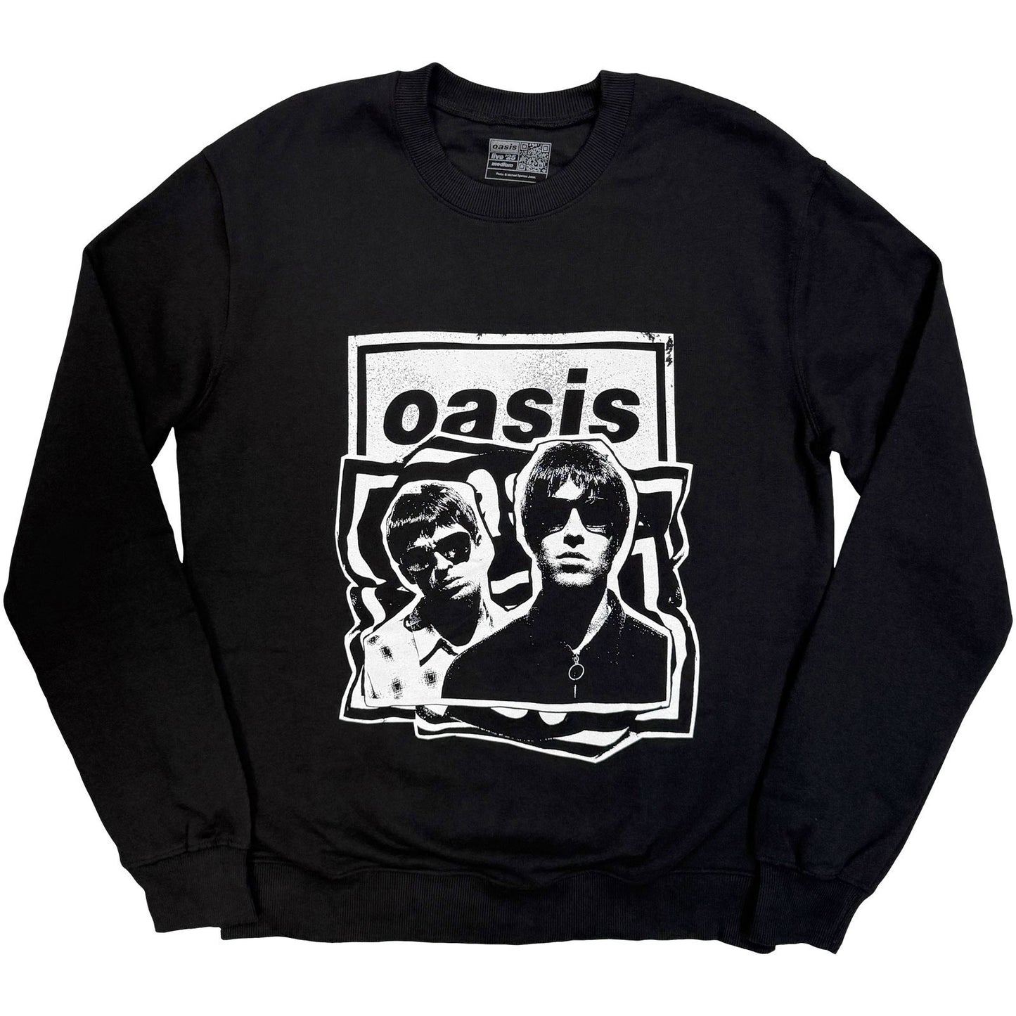 Oasis Paper Cut Out Photo Sweatshirt Front