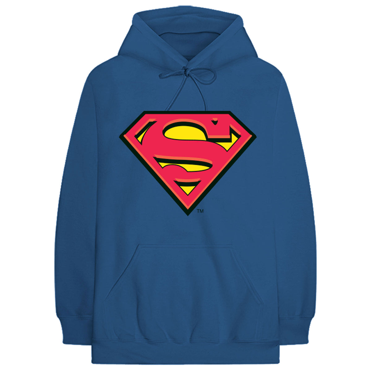 Dc Comics Superman Original Logo Hooded Sweatshirt Front