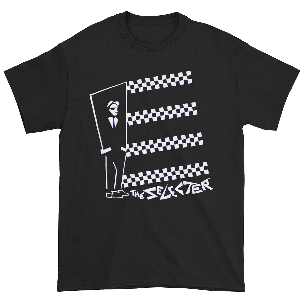 Selecter Two Tone Stripe T-shirt Front