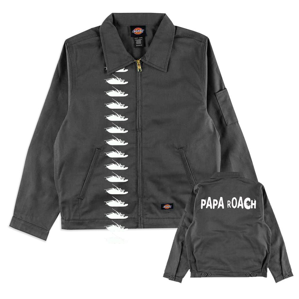 Papa Roach Infest Eisenhower Jacket Front