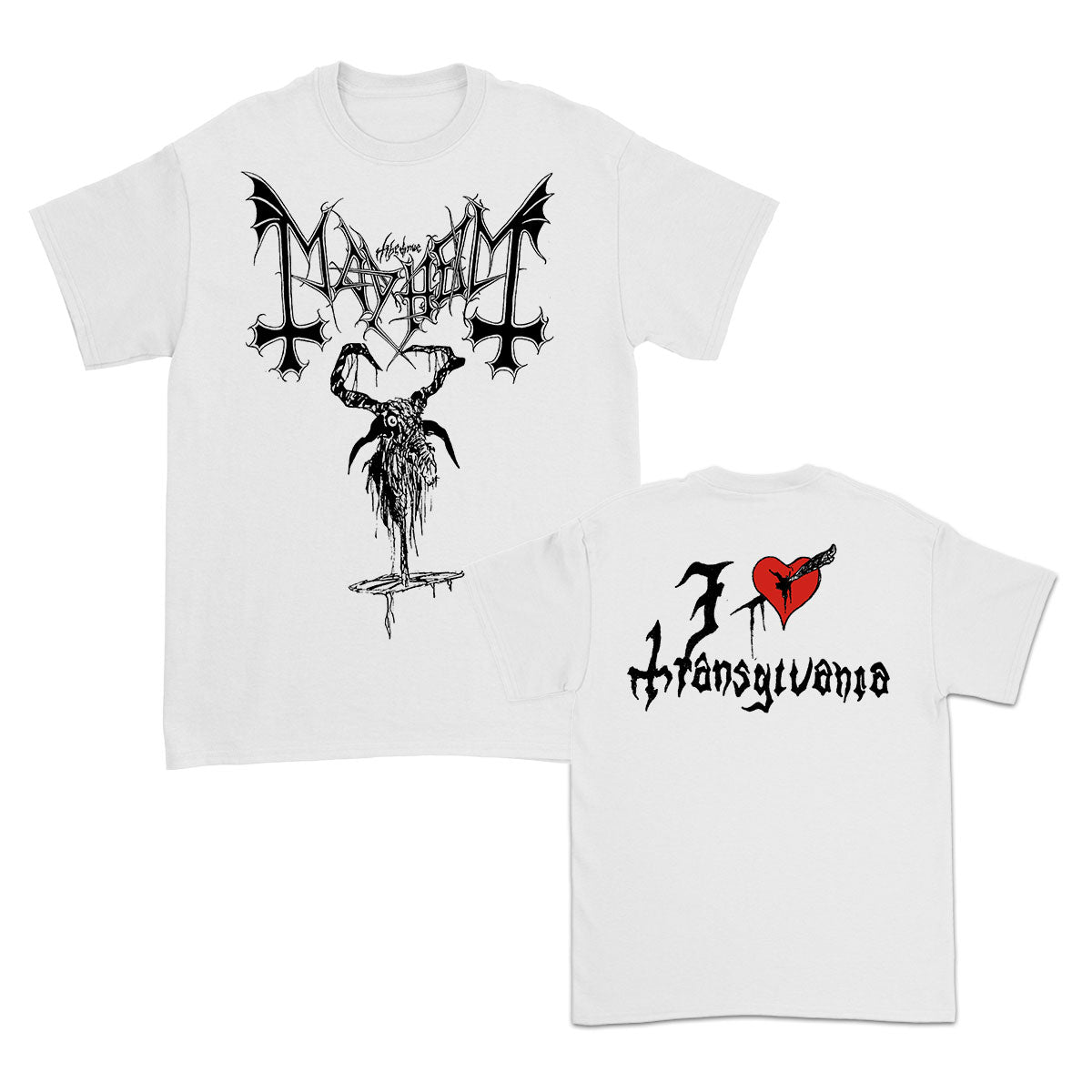 Mayhem Goat T-shirt Front
