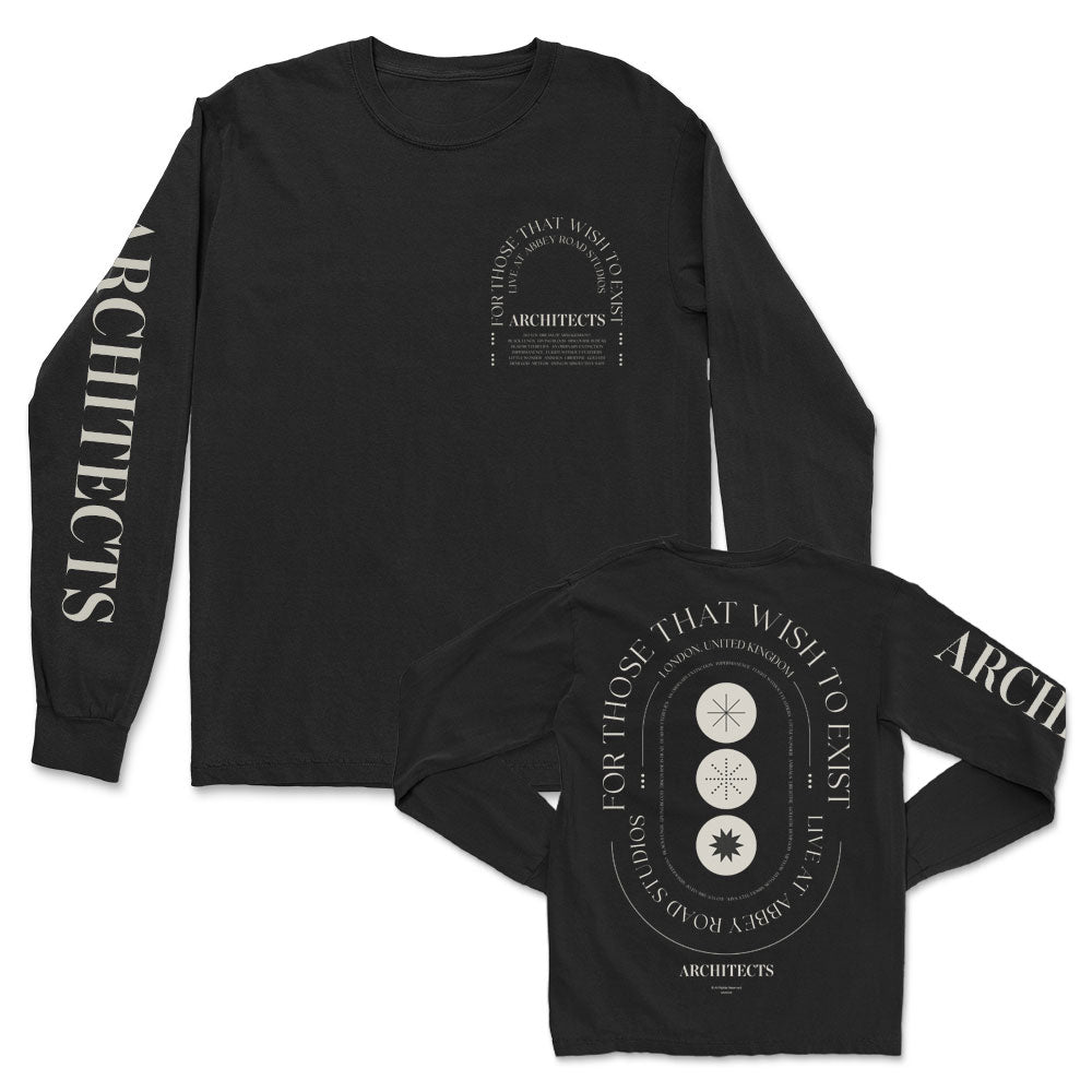 Architects FTTWTE Live At Abbey Road Long Sleeve Front