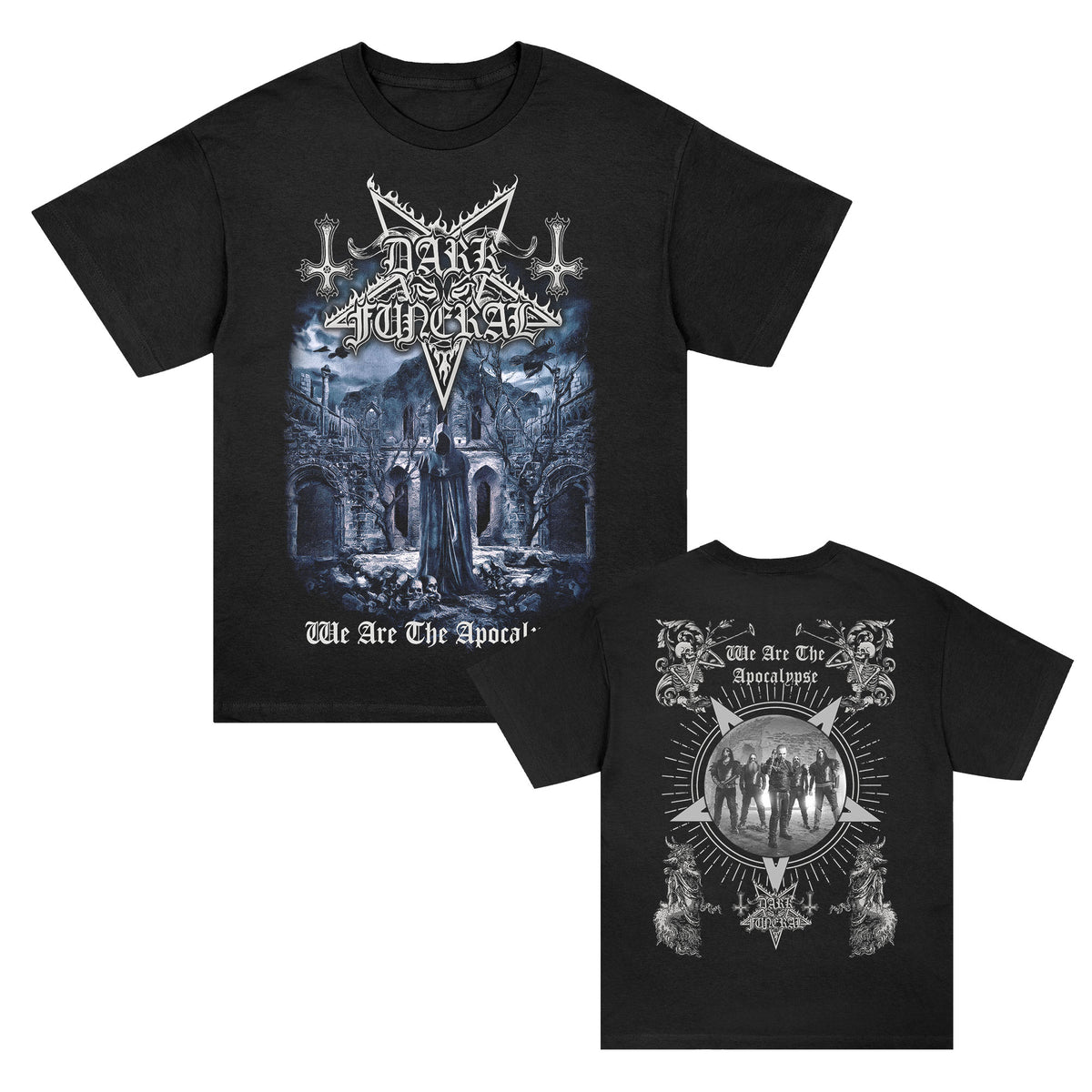Dark Funeral We Are The Apocalypse T-shirt Front