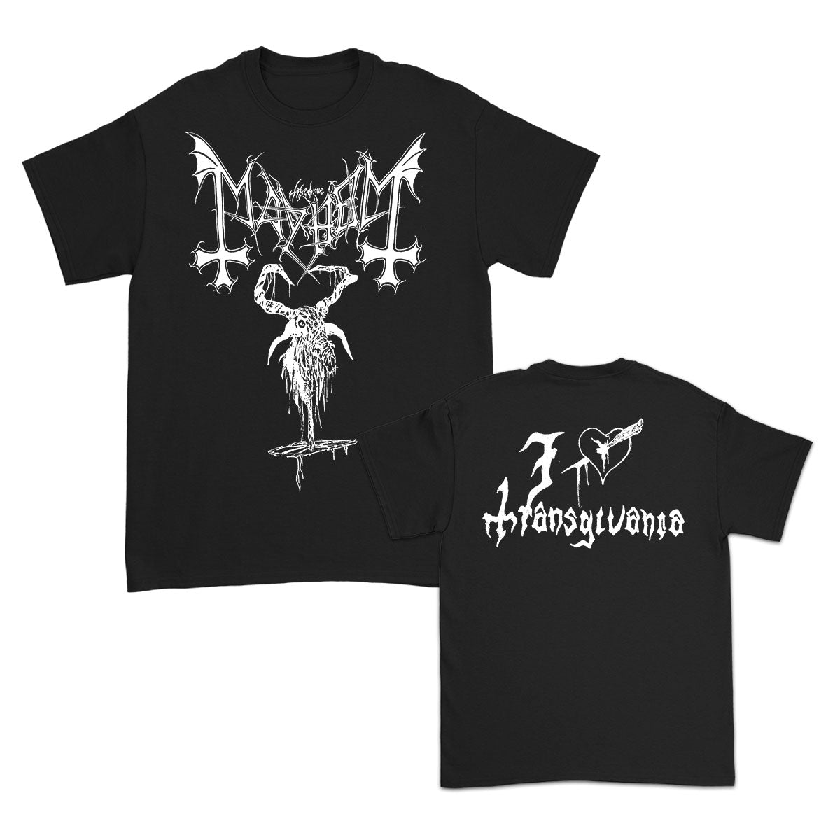 Mayhem Goat T-shirt Front