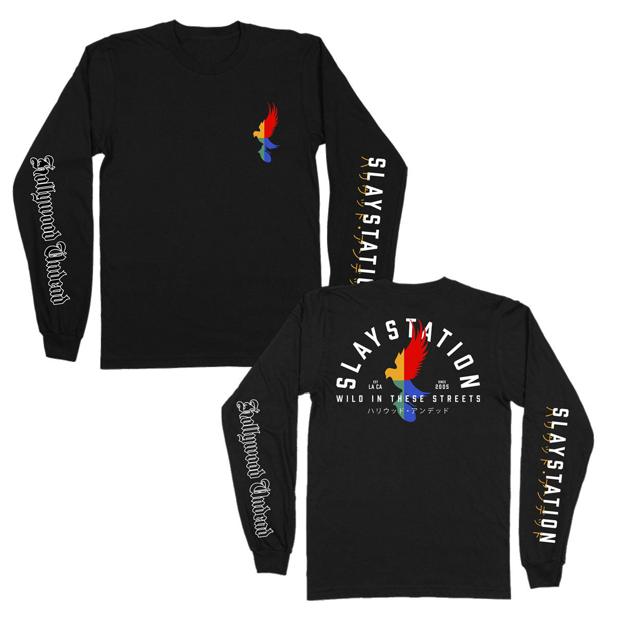 Hollywood Undead Slaystation Long Sleeve Front