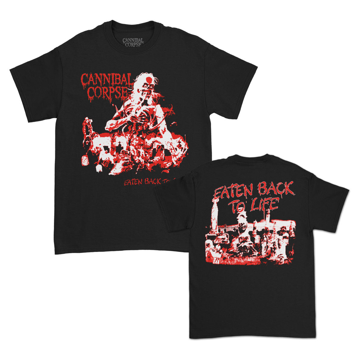 Cannibal Corpse Eaten Back To Life Alternate T-shirt Front