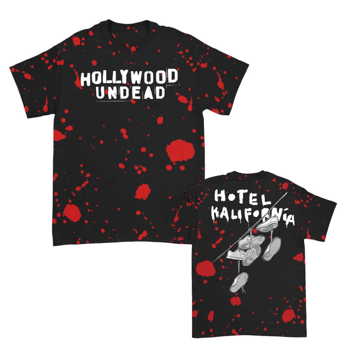 Hollywood Undead � HK Evil T-shirt Front