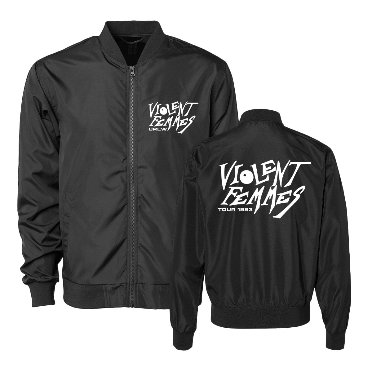 Violent Femmes 1983 Tour Crew Lightweight Jacket Front
