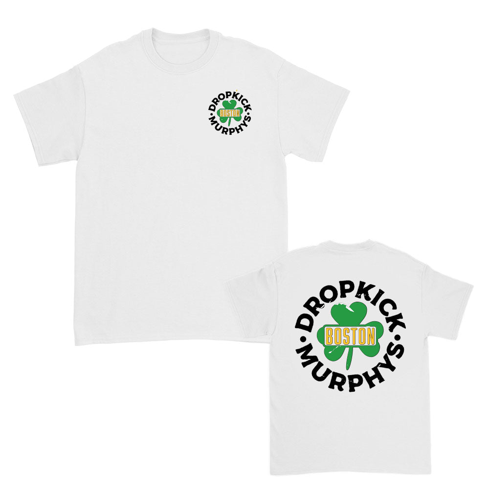 Dropkick Murphys Boston Shamrock Badge T-shirt Front