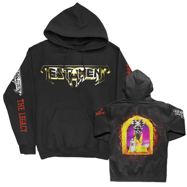 Testament The Legacy Album Hooded Sweatshirt Front