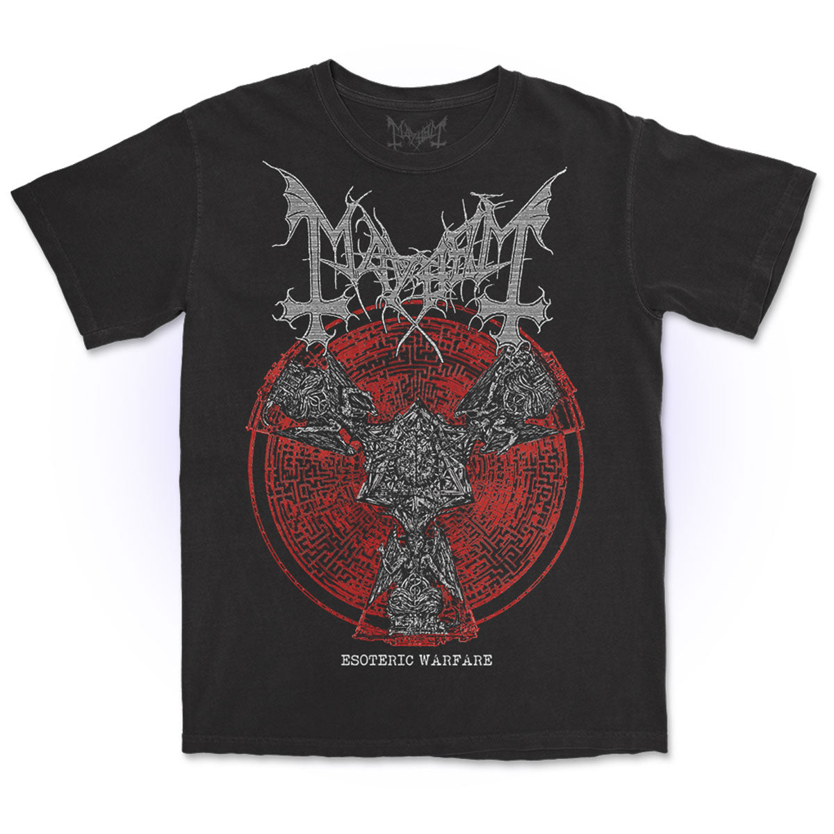 Mayhem Esoteric Warfare Circle T-shirt Front