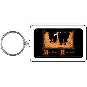 Matchbook Romance Plastic Key Chain Front