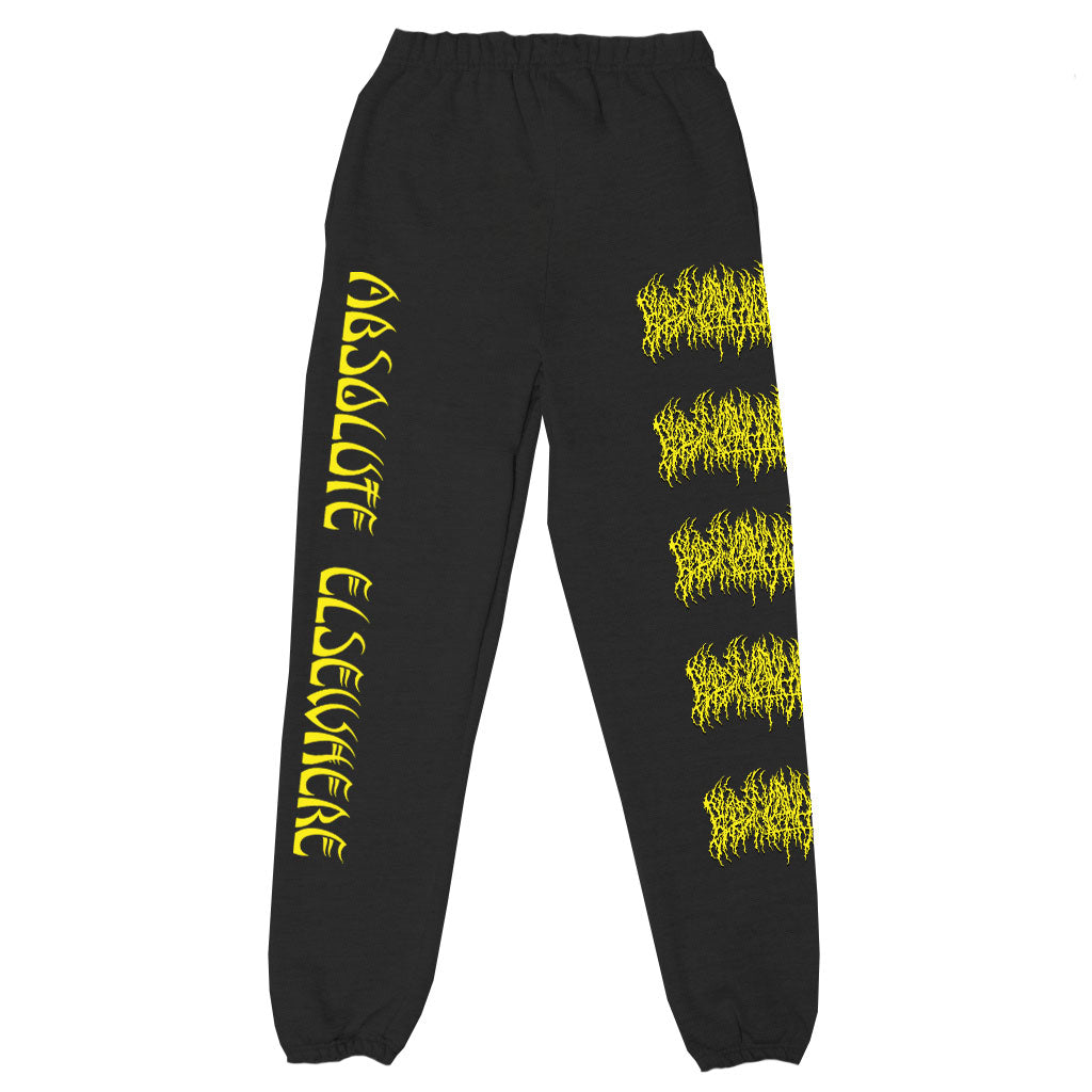 Blood Incantation Absolute Elsewhere Logo Sweatpants Front