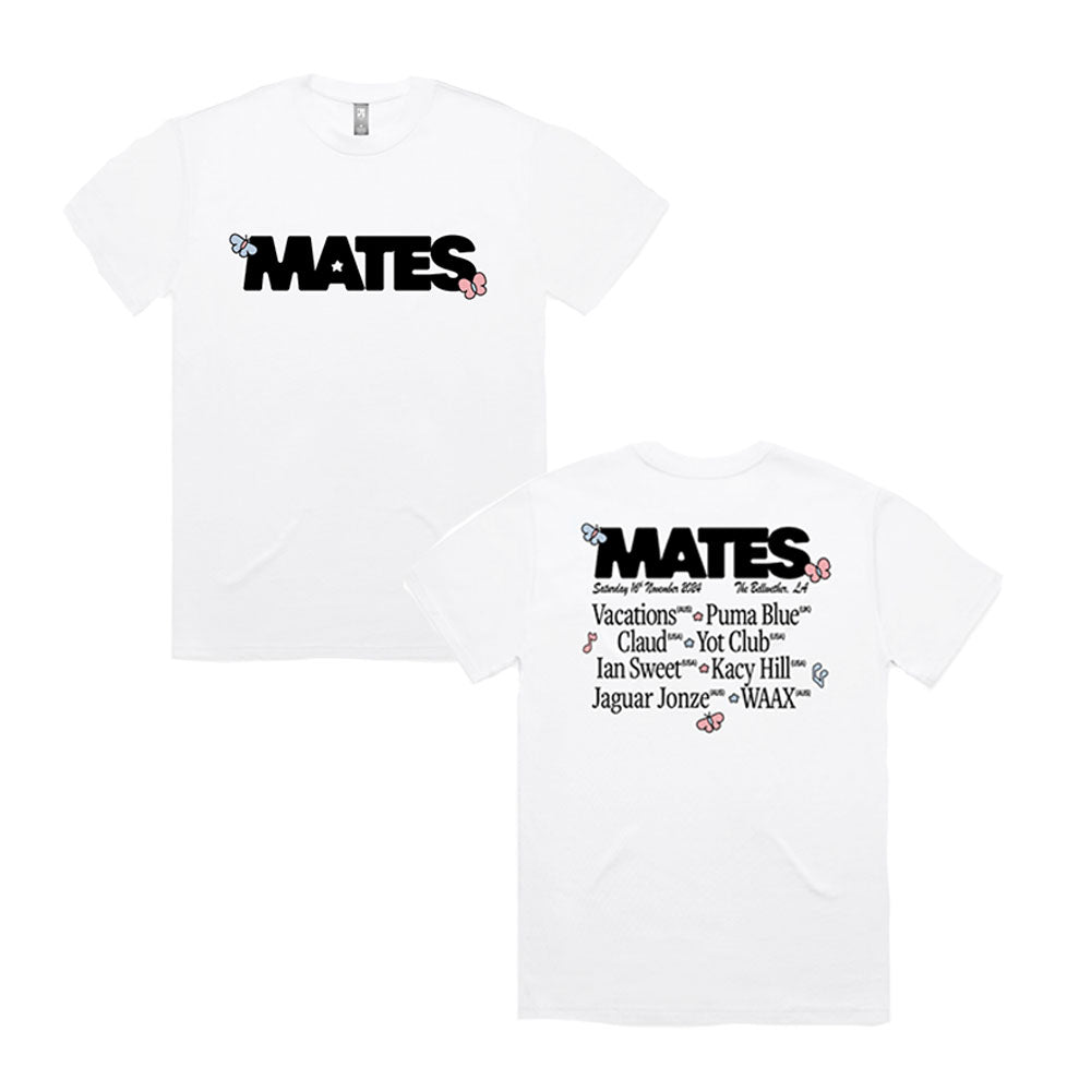 Vacations Mates 2024 Event T-shirt Front