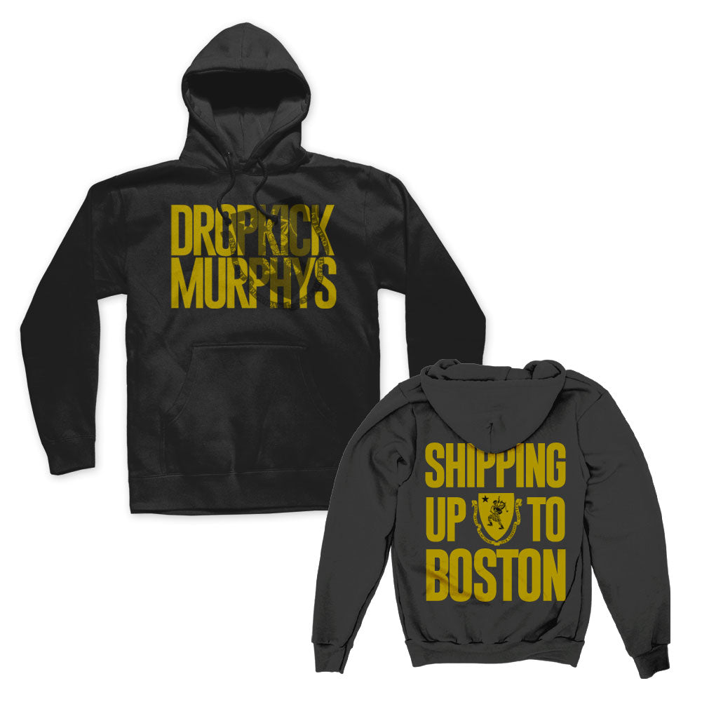 Dropkick Murphys Block Shield Hooded Sweatshirt Front